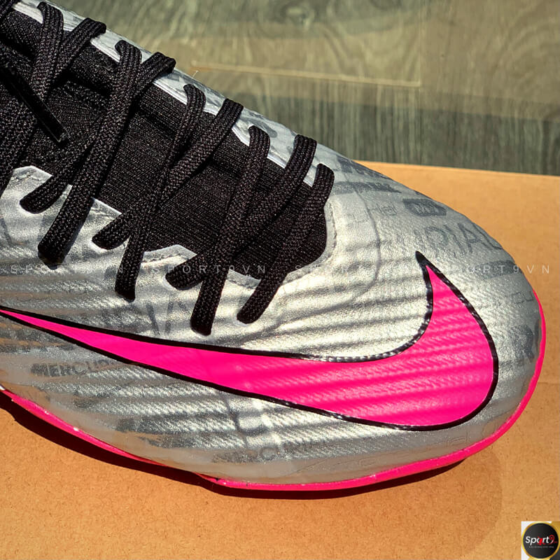 Nike Zoom Mercurial Vapor 15 Academy TF - Hồng/Xanh - DJ5635-605